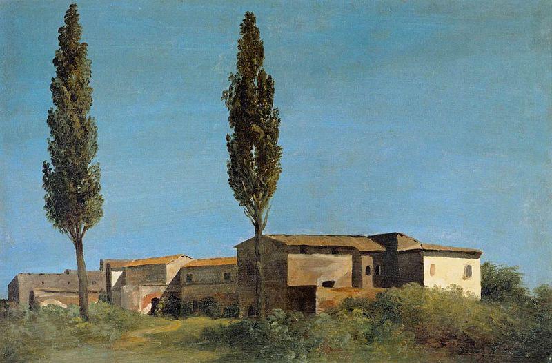 Pierre-Henri de Valenciennes the Two Poplar Trees